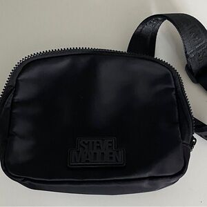 Steve Madden Black  ladies fanny pack
